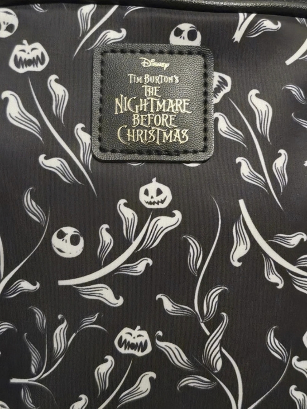 BIOWORLD The Nightmare Before Christmas Crossbody Bag in Black & White Like New